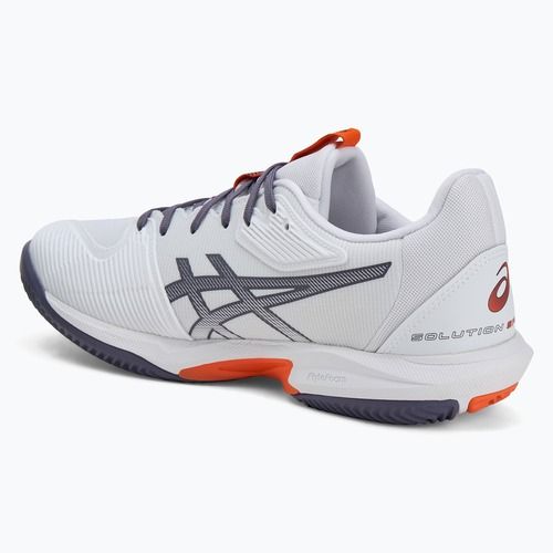 Pánska tenisová obuv ASICS Solution Speed FF 3 Clay white/ greyish purple