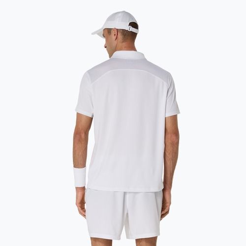 Pánske tričko ASICS Court Polo brilant white