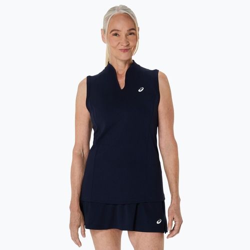 Dámske tenisové tričko ASICS Court Tank W midnight