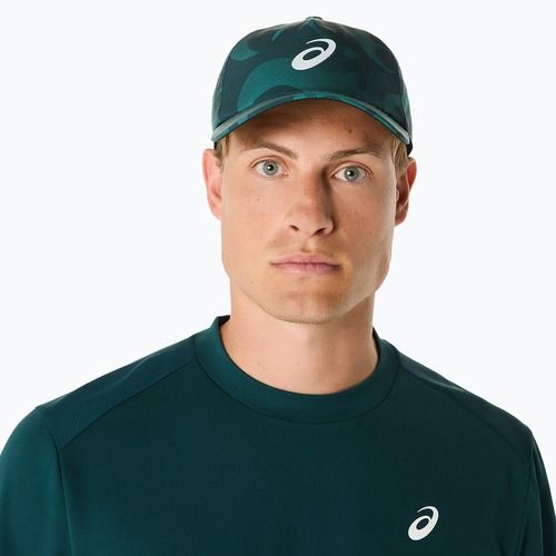 ASICS Graphic saxon green baseballová čiapka