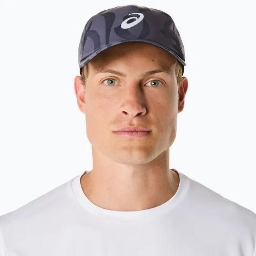 ASICS Graphic sivo fialová baseballová čiapka