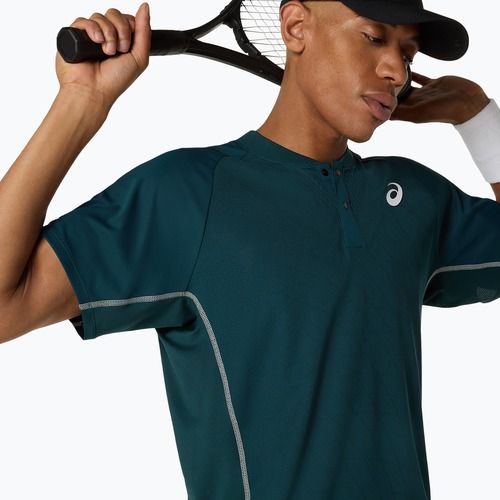 Pánske tričko ASICS Match Actibreeze Polo saxon green
