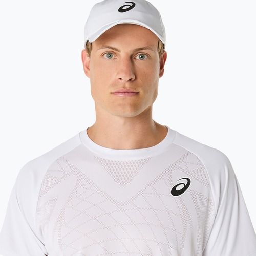Pánske tenisové tričko ASICS Match Actibreeze Top brilliant white