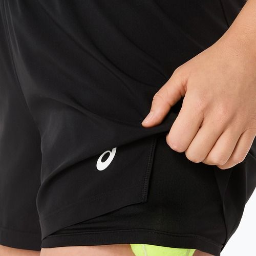 Dámske tenisové šortky ASICS Court 2N1 performance black