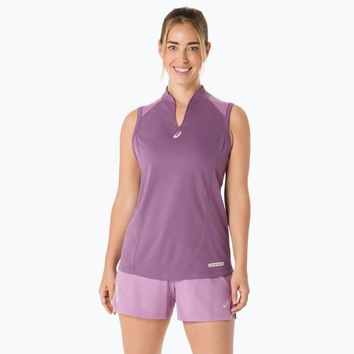 Dámske tenisové tričko ASICS Padel Court Tank dark ube