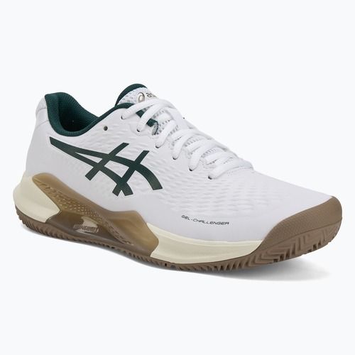 Pánske tenisové topánky ASICS Gel-Challenger 14 Clay white/saxon green