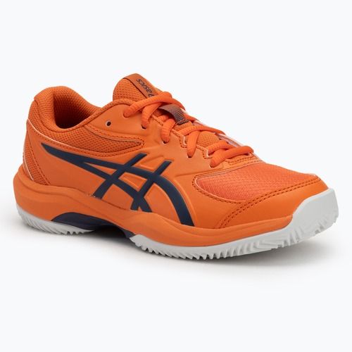 Detské tenisové topánky ASICS Gel-Game 10 GS Clay Jr nova orange/indigo fog