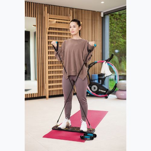 Podložka na cvičenie XTREXO TRX-MJN001-PN 4 mm ružová