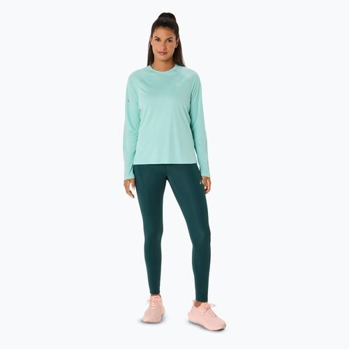 Dámske bežecké tričko Longsleeve ASICS Road Lite-Show oasis green