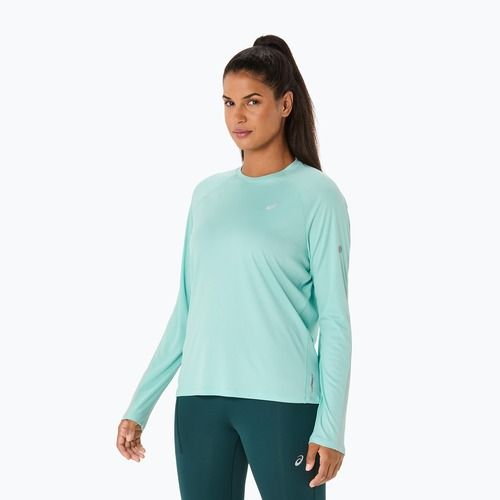 Dámske bežecké tričko Longsleeve ASICS Road Lite-Show oasis green