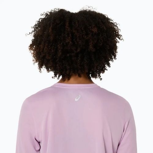 Dámske bežecké tričko Longsleeve ASICS Fujitrail Logo light ube
