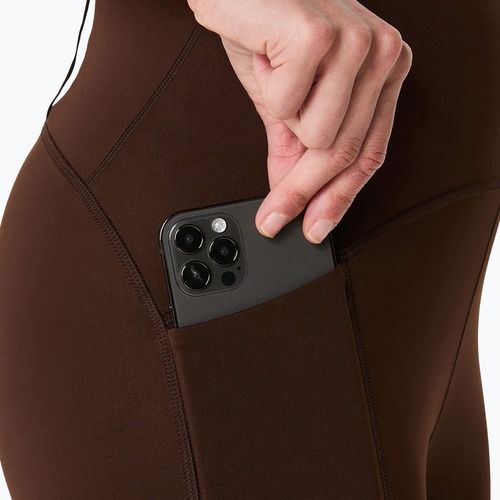 Dámske bežecké šortky ASICS Road High Waist 8IN Sprinter coffee