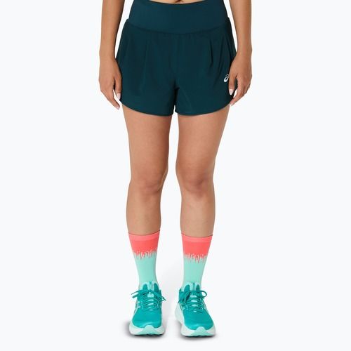 Dámske bežecké šortky ASICS Road 3.5IN saxon green