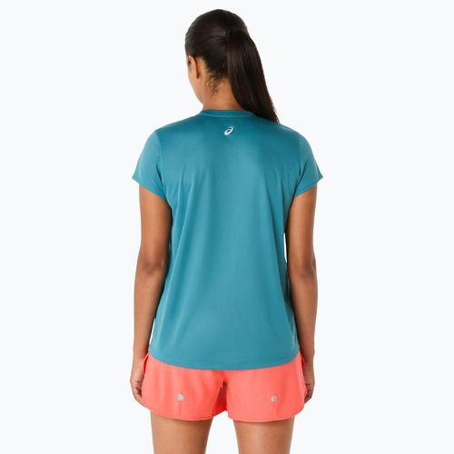 Dámske bežecké tričko ASICS Fujitrail Logo atlantis blue
