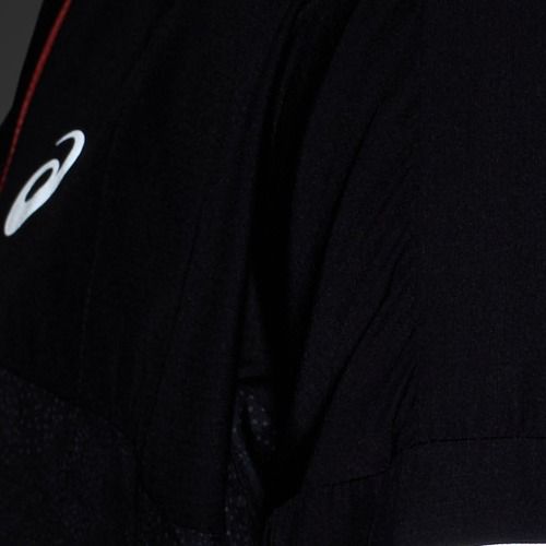 Pánska bežecká bunda ASICS Fujitrail Packable performance black/carrier grey