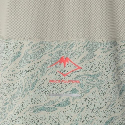 Pánske bežecké tielko ASICS Fujitrail Singlet white sage/rainy lake