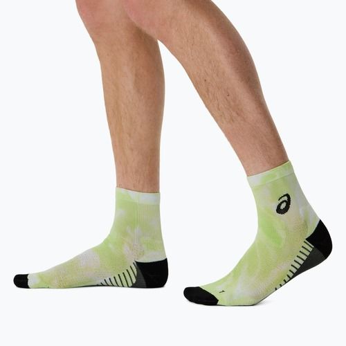 Ponožky ASICS Performance Run Quarter lime green