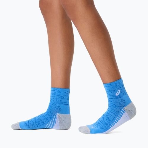 Ponožky ASICS Performance Run Quarter blue coast