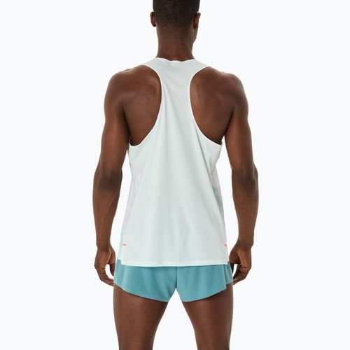 Pánske bežecké tričko ASICS Light Knit Singlet soothing sea