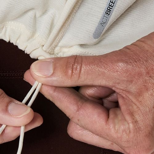 Dámske bežecké tričko ASICS Nagino Run Adjustable Top birch heather