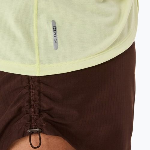 Dámske bežecké tričko ASICS Nagino Run Adjustable Tank huddle yellow heather