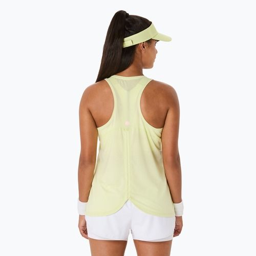 Dámske bežecké tričko ASICS Nagino Run Adjustable Tank huddle yellow heather