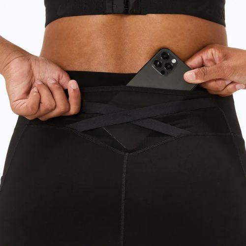 Dámske bežecké legíny ASICS Nagino Run Adjustable Tight performance black