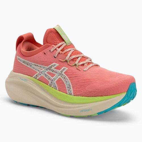 Dámske bežecké topánky ASICS Gel-Nimbus 27 lnature bathing/guava