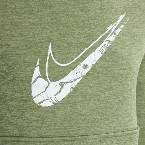 Detská mikina Nike Multi Stain Repel Therma-FIT oil green/olive aura/heather/white