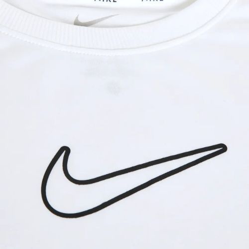 Detské tričko Nike One Dri-Fit bielo-čierne