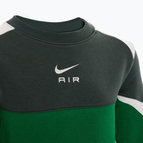 Detská mikina Nike Air Crew malachitová/vintage green/sail/sail