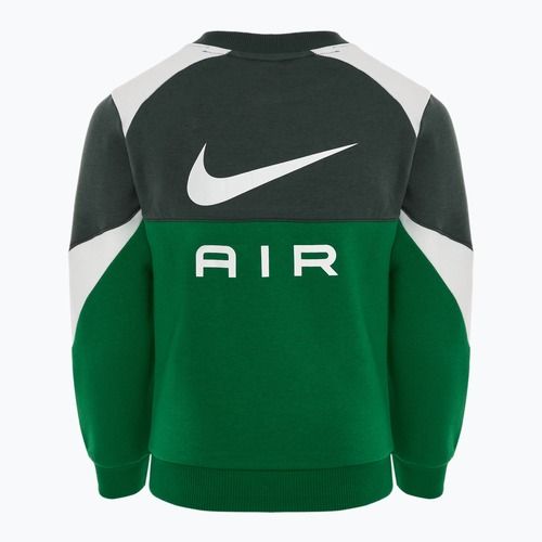 Detská mikina Nike Air Crew malachitová/vintage green/sail/sail