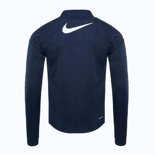 Pánska bežecká mikina Nike Sphere Element Therma-FIT 1/2 Zip obsidiánová