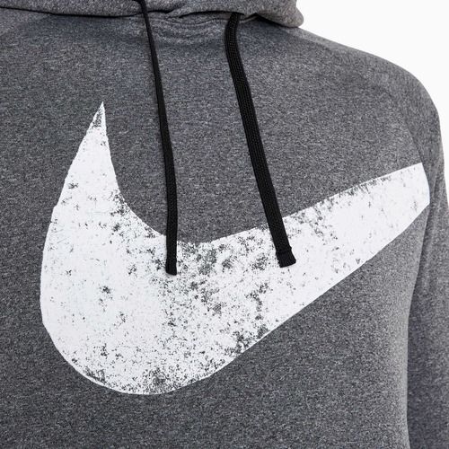 Pánska mikina Nike Therma-FIT Fitness black/heather/black/white