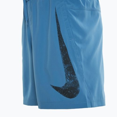 Pánske šortky Nike Form Swoosh Dri-Fit 7" aegean storm/black