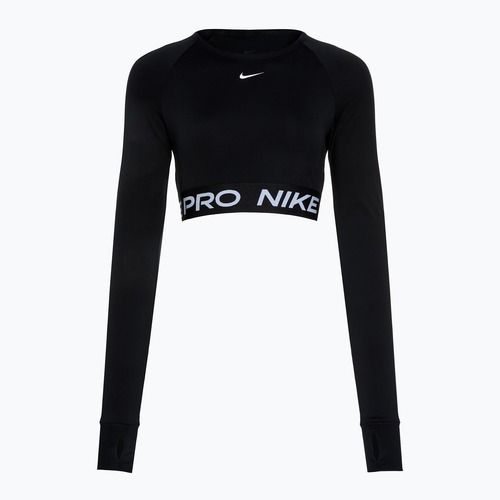 Dámske tréningové tričko s dlhým rukávom Nike Pro 365 Dri-Fit black/white
