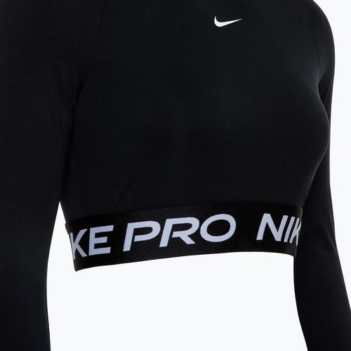 Dámske tréningové tričko s dlhým rukávom Nike Pro 365 Dri-Fit black/white