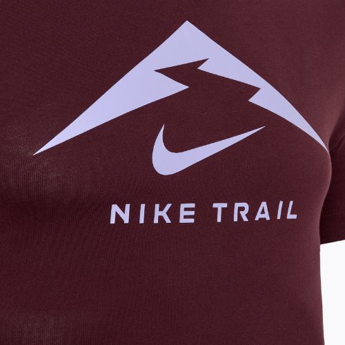 Pánske bežecké tričko Nike Dri-Fit UV burgundy crush