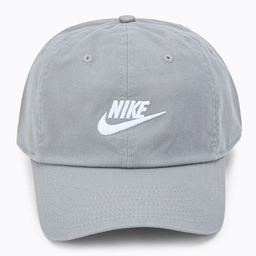 Šiltovka Nike Club Unstructured Futura Wash particle grey/white