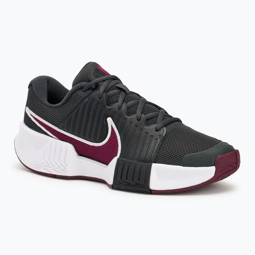 Pánska tenisová obuv Nike GP Challenge Pro dark smoke grey/ black/ photon dust/ sangria