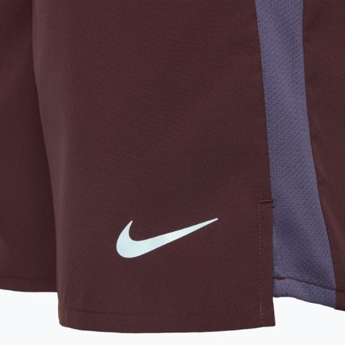 Pánske šortky Nike Dri-Fit Challenger 7" Brief-Lined burgundy crush/reflexná strieborná