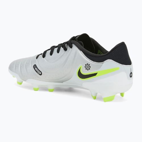 Pánske kopačky Nike Tiempo Legend 10 Academy FG/MG metallic silver/volt/black