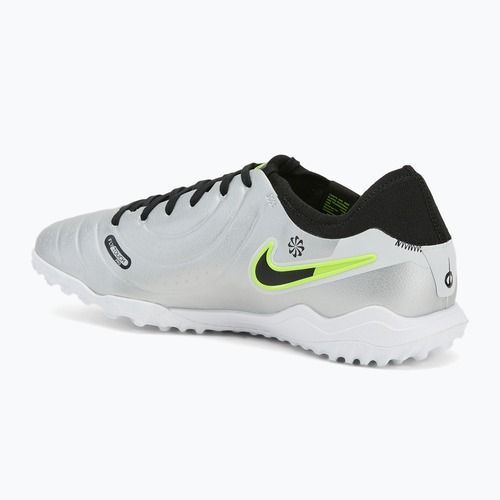 Pánske kopačky Nike Tiempo Legend 10 Pro TF metallic silver/volt/black
