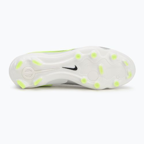 Pánske kopačky Nike Tiempo Legend 10 Pro FG metallic silver/volt/black