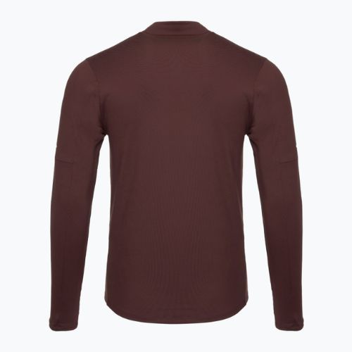 Pánske bežecké tričko s dlhým rukávom Nike Dri-FIT Element 1/2-Zip burgundy crush