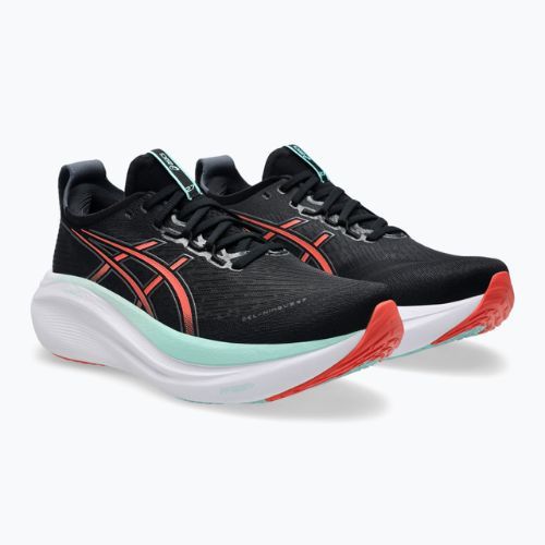 Pánske bežecké topánky ASICS Gel-Nimbus 27 black/coral reef