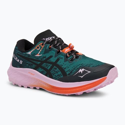 Dámske bežecké topánky ASICS Fuji Lite 5 rainy lake/black