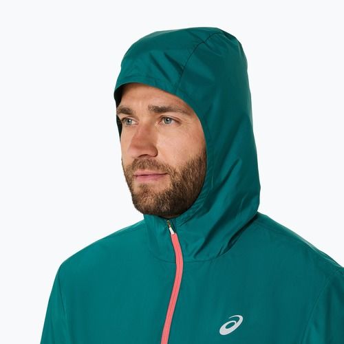 Pánska bežecká bunda ASICS Core rainy lake