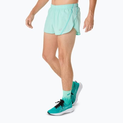 Pánske bežecké šortky ASICS Core Split Short oasis green