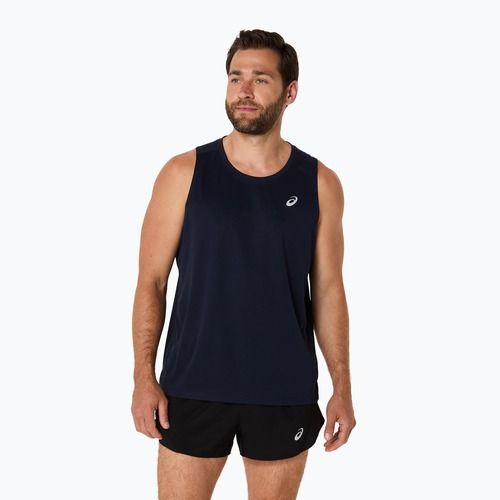 Pánske bežecké tielko tank top ASICS Core Singlet midnight